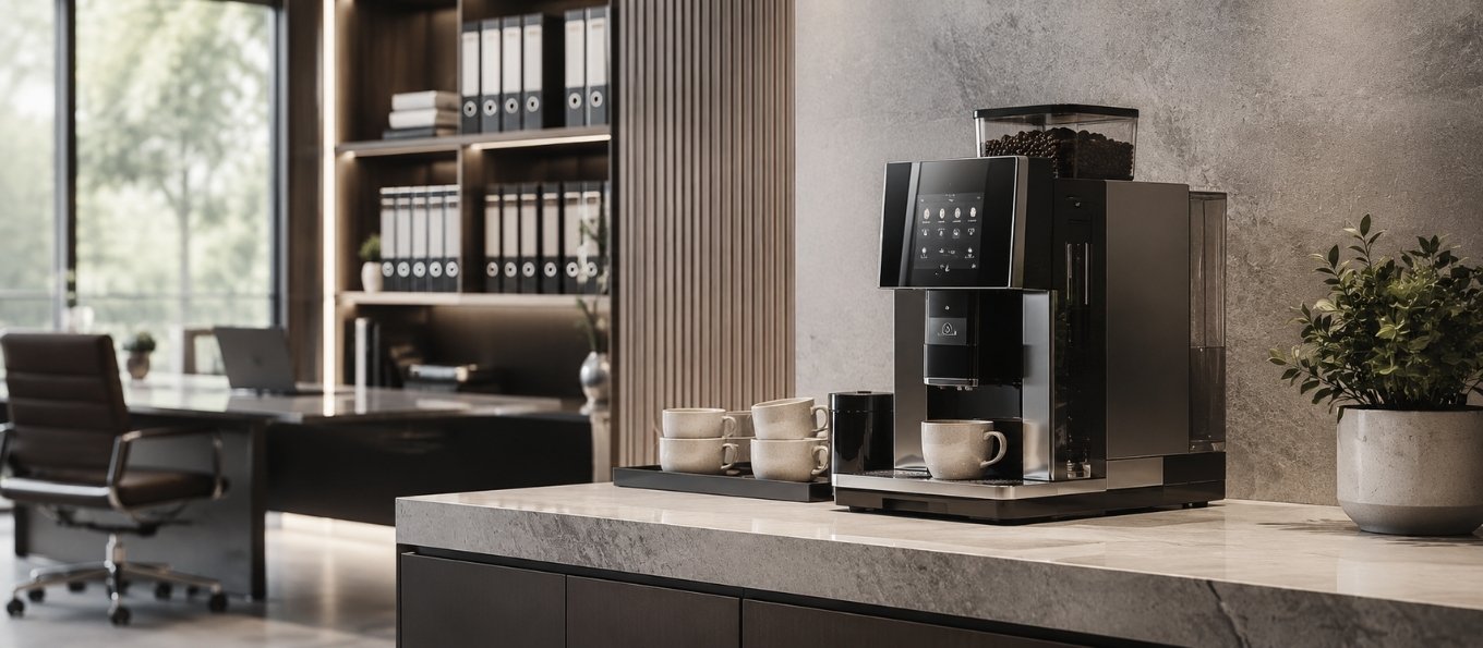 Geräuscharm, sauber, edel: Anforderungen an Kaffeemaschinen in Kanzleien