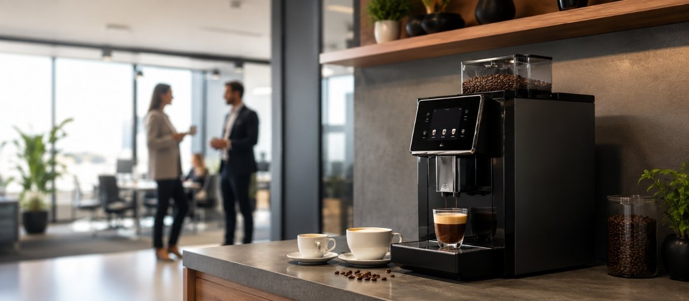 Kaffeemaschine fürs Unternehmen: Auswahl, Betrieb & Qualität im Alltag