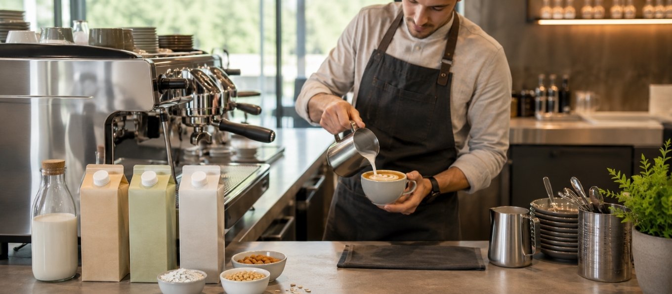 Milchalternativen in der Gastro: Qualität, Preis und Handling im Alltag