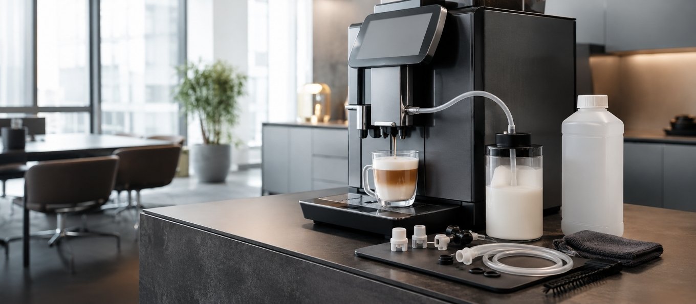 Milchsystem-Probleme vermeiden: Reinigung, Hygiene, Ersatzteile