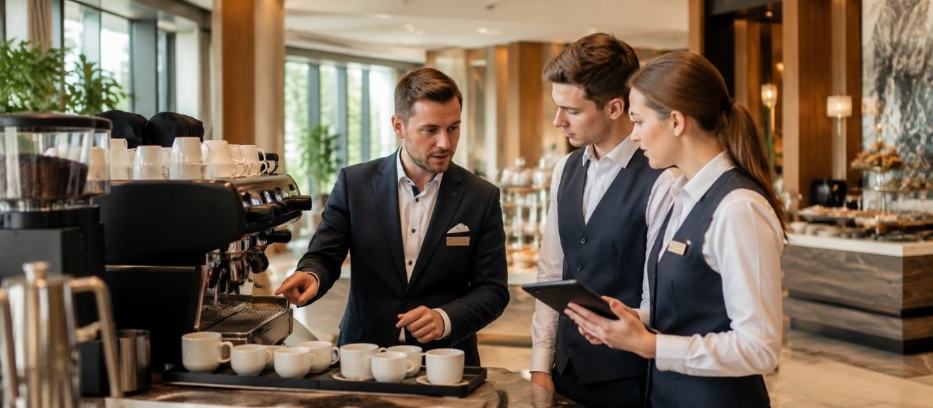 Schulung im Hotelbetrieb: Standards für Service, Aushilfen & Saisonkräfte